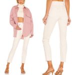 RE/DONE Orginals 90s High Rise Ankle Crop in Vintage White size 27 NWOT Photo 1