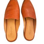 Madewell Frances Loafer Mule Leather Burnished Mahogany classic coastal fall Brown Size 7.5 Photo 7