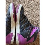 Adidas  Originals Court G98571 Purple/Black High Top Retro Sneaker Shoe Women 8.5 Photo 5