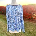 Lands' End Stretch Nylon Blend Long Sleeve Tunic Top Photo 1