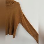 525 America 525 Easy Turtleneck Pullover Sweater in Carmel Photo 4