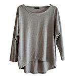 Uget Women’s Oversized Gray Sweater Size Medium Gray Photo 0