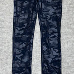 Spanx  Camo Leggings Women Small Shiny‎ Black Activewear Workout Compression Photo 0