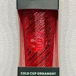 Starbucks  Red Cold Cup Ornament Key Chain NIB Photo 0