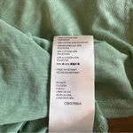 Free People  We The Free On My Mind V Neck Shirt In Cool Moss XS Oversized Cozy Photo 6