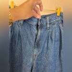 Madewell  Baggy Pleated Straight Wide Leg Jeans Size 30 Photo 4