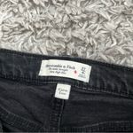 Abercrombie & Fitch Black The ankle straight ultra high rise curve jeans size 4r Photo 3