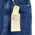 Levi's Wellthread 70's High Rise Straight Fit Jeans Dark Wash Blue Size 24 Photo 11