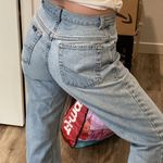 Vintage 90s chic high waisted tapered straight leg mom jeans ankle length 2 / 26 Blue Photo 3