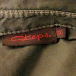 Steps NY clothing company khaki shirt dress. Green Size 4 Photo 5