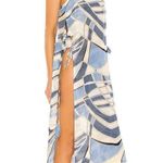Cult Gaia  Este Tunic Cover Up In Blue Wave Photo 0
