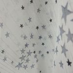 Studio Y  L Whimseygoth White Silver Stars Beaded Top Photo 5