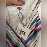 Jack by BB Dakota S V-Neck Striped Maxi Dress Photo 7