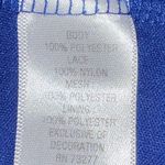 Candie's pretty blue floral design maxi dress , lace bottom & spaghetti straps. Photo 8