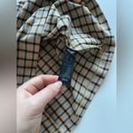 ASOS yellow & black plaid pleated mini skirt Photo 7