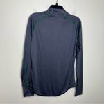 Colosseum heathered blue Notre Dame quarter zip pullover fitted women size large Photo 5