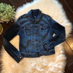 Gap  denim dark washed jean jacket sz small Photo 1