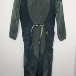 Jordan NIKE Air Flight Suit Olive Khaki Cyber Zip Jumpsuit Breakdance Future XS Photo 0