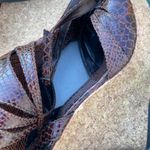 Guess Brown Snakeskin Sandals Photo 5