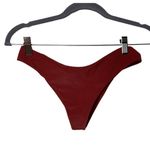 Indah  dark rust ribbed bikini bottom size S Photo 0