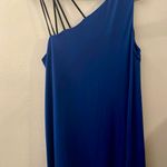 BCBGeneration Royal Blue One Shoulder Woman's Dress XL Photo 1