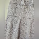 Saylor  Adwoa Lilac Floral Lace Mini Dress Sz S Photo 8