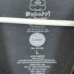 Sanrio Keroppi  Black Crop Top Size Large GUC #2965 Photo 4