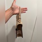 ALDO Tan and Cream Satchel with Textured Design Photo 5