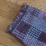 ZARA Women's PLAID CHECK TWEED KNIT OVERSHIRT JACKET & SKIRT SET Sz L NWT RARE Photo 15