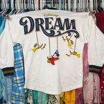 Disney parks cruise line dream sorcerer Mickey Mouse and broomsticks XS NWOT Photo 0