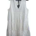Pomander Place NEW NWT Kenzo Swiss Dot Sleeveless Dress In White Photo 6
