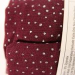 Xhilaration Vintage 2010s Burgundy Tights with Silver Metallic Flecks - S/M Photo 3