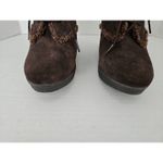 Libby Edelman Brown Suede  Ankle Boots. Size 10 Photo 2