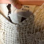 Knox Rose  Boho Long Sleeve Crochet Detail Festival Blouse Lg Photo 1