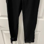 Up Black Size 2 Techno Black Straight Leg With Crochet Bittom Photo 6