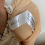 Keepsake white beige floral lace fitted mini dress XXS C7 Photo 6