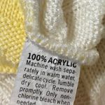 Keneth Too Multicolor Knit Colorblock Short Sleeve Crew Neck Sweate Top Size S White Photo 3