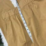 J. Crew Petite Astrid Wide Leg Chino Pants in Honey Brown Large Petite Gold Size undefined Photo 4