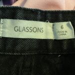 Glassons  Washed Black Panel Extreme Wide Leg Jeans US Size 2 (NZ/AU 6) Preowned Photo 7