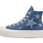 Converse Chuck Taylor All Star Lift Denim High Top Sneaker Navy / Egret Photo 3