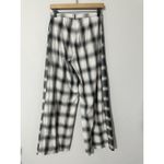 Assembly New York White Plaid Clean Pant Wide Leg Grunge Streetwear EUC Size M Size M Photo 6