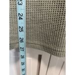 BTFBM Green Thermal Long‎ Puff Sleeve Top Big Buttons Size Medium Crew Soft Photo 2