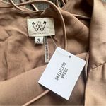 Urban Outfitters NWT Satin Tie Back Slip Dress Bronze Size Small Photo 8