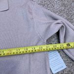 WAYF New 99$  Romper Sand Beige Knit Long-Sleeve Buttoned Collared | M Photo 3