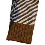 Fortune + Ivy Chevron Cardigan Brown/White Size Small Photo 3