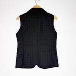Max Mara Weekend Black Quilted Vest Women’s Size 38 US 6 Photo 2