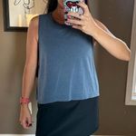 Athleta Women's Sleeveless Slate Blue Muscle Tee Photo 2