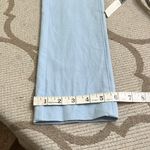 Veronica Beard Scuba Slim-Fit light blue back zip Cropped Pant, size 4, SAMPLE Photo 9