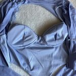 SheIn Asymmetrical Hem Mesh Corset Top Photo 4