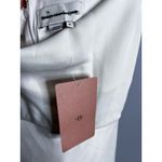 Sachin + Babi NWT Sachin +‎ Babi Pema Dress Size 2 White Pearl Slip Midi Cowl Neck Photo 5